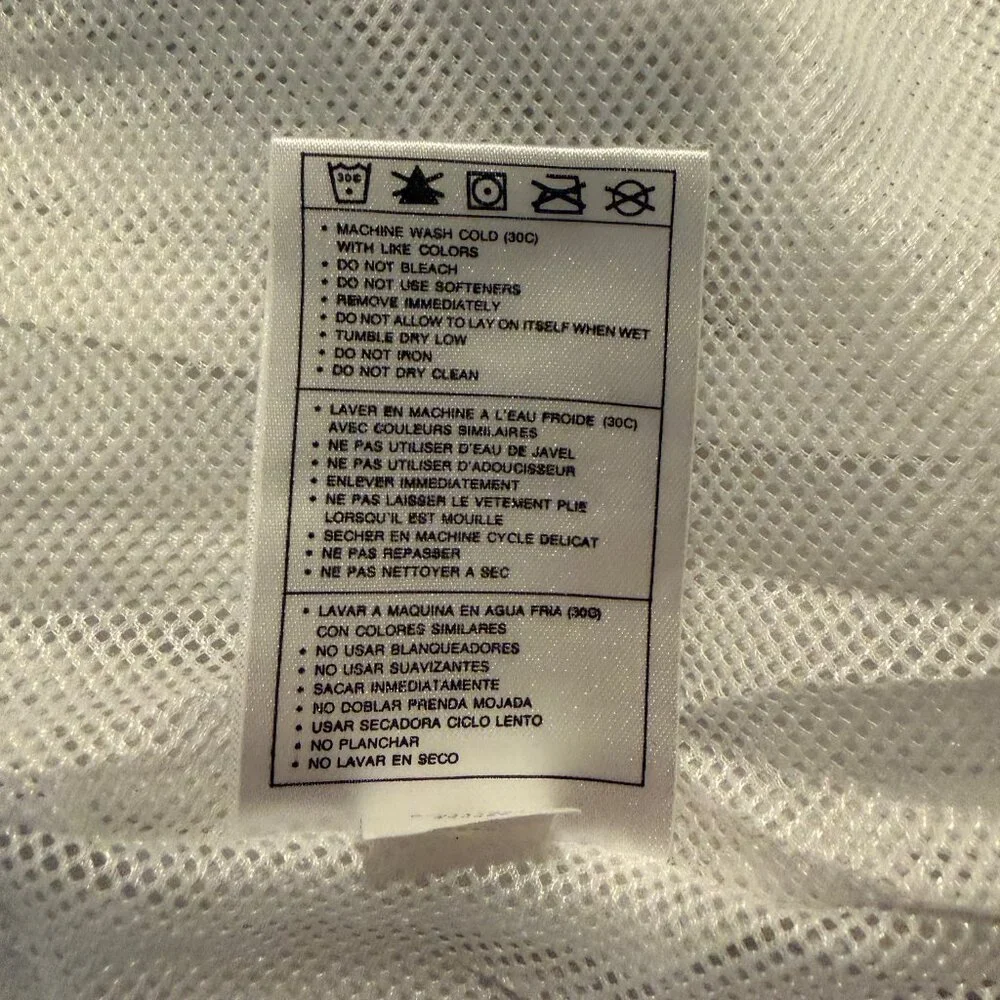 Nike Jacket Pale Yellow/White Women's Size M Like New